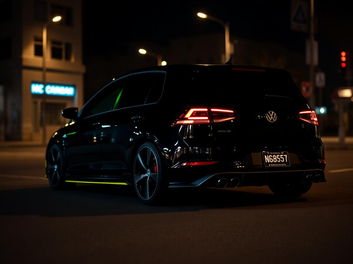 Tuned Volkswagen Golf R